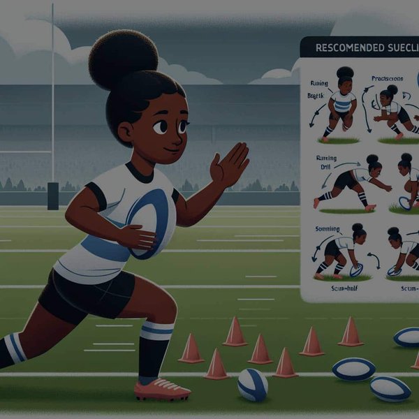 Quels exercices d'agilité sont conseillés pour un demi de mêlée en rugby?